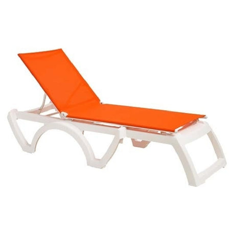 Grosfillex US876019 Jamaica Beach Chaise Stackable Without Arms