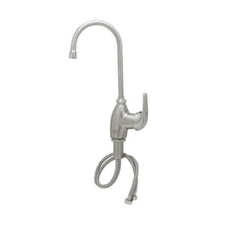 T&S Brass S-2785-S133X EverSteel Single Hole Deck Mount Single Lever Faucet 6" Swing Nozzle With Stream Regulator Outlet