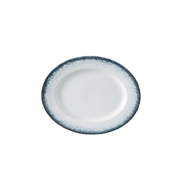 Yanco MR-212 Mars Plate 12"W X 91/2"D X 1"H Oval