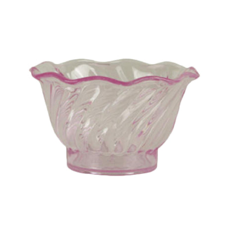 Thunder Group PLDS005P Dessert Dish 5 Oz. Swirl Tulip Shaped