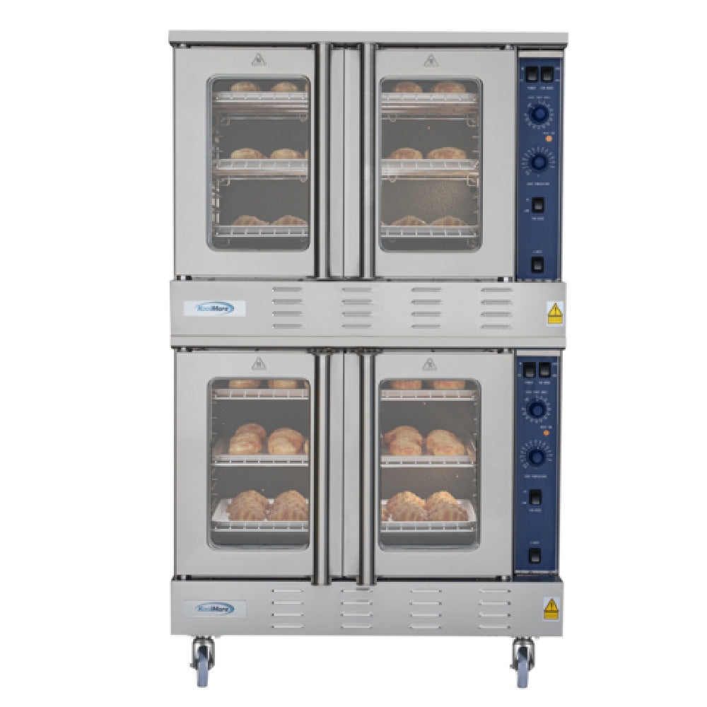 Koolmore KM-DCCO54-NGC Commercial Convection Oven 38"W Natural Gas