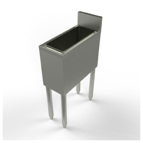 BK Resources UB4-18-IB8 Underbar Ice Bin For Bottle Storage 8"W X 18"D