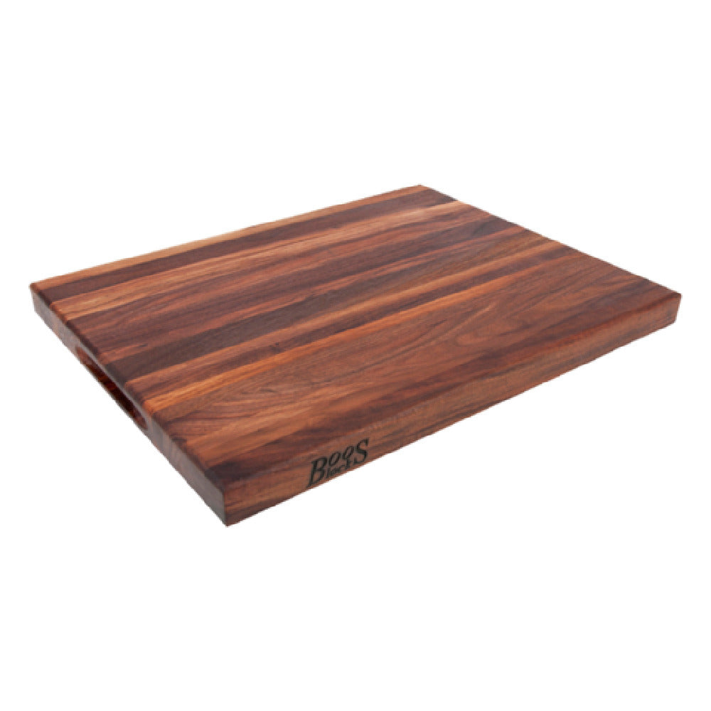 John Boos WAL-R01 Cutting Board 18"W X 12"D X 1-1/2" Thick Edge Grain Construction