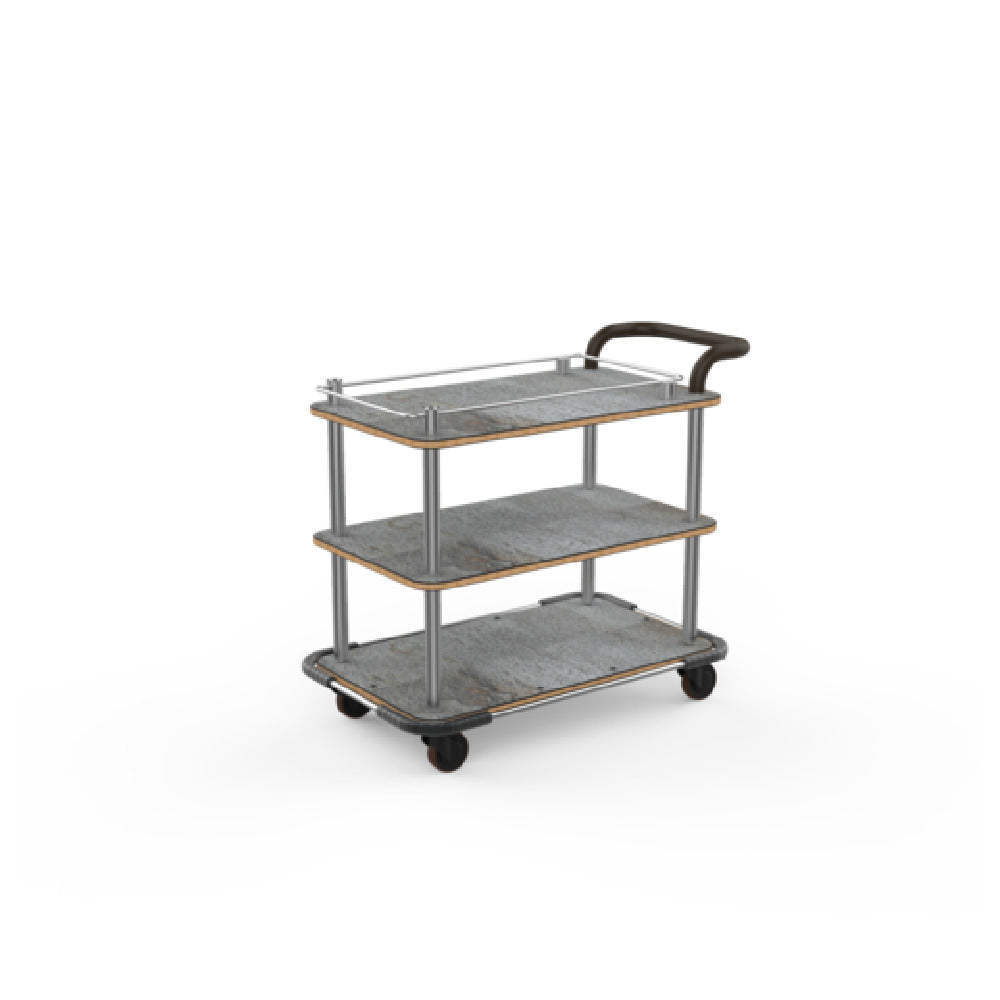 Steelite MGCRNX08GSXX Service Cart 42-1/2"L X 24"W X 36-1/2"H Mixed Materials