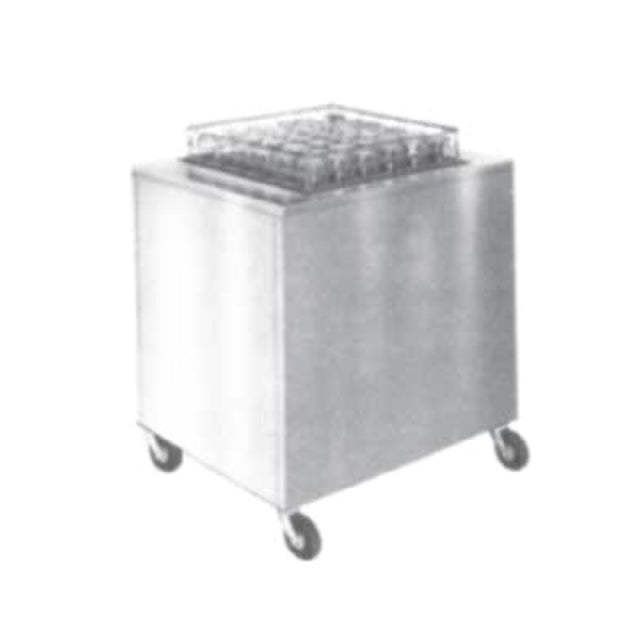 Piper Products AC-ST-1020 - Cup & Glass Dispenser, Cabinet Style, Enclosed Base