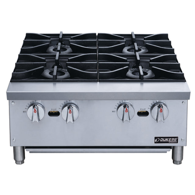 Dukers DCHPB24 Hotplate Gas Countertop