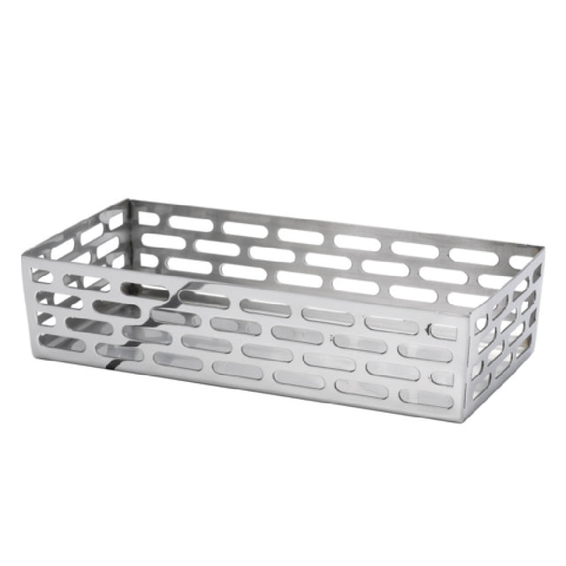 Service Ideas SM-76 Mod18 Steelworks Bread Basket Polished Stainless Steel