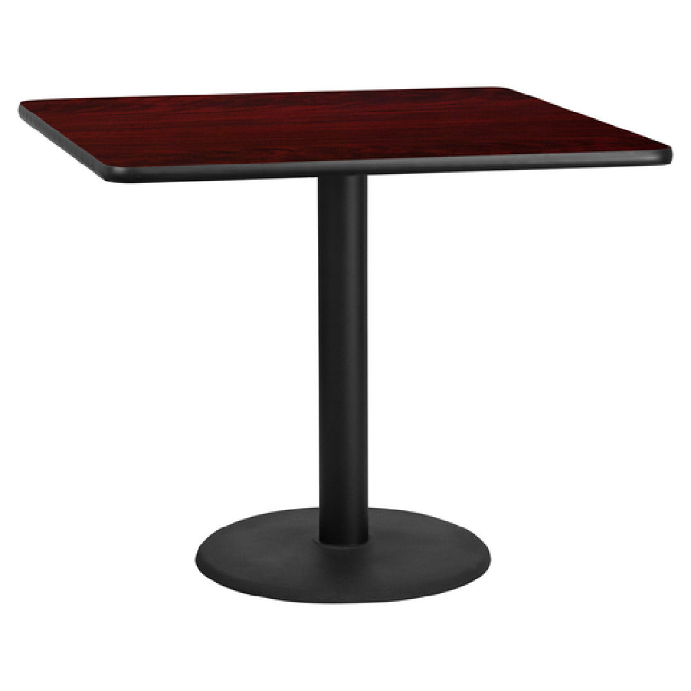 Flash Furniture XU-MAHTB-4242-TR24-GG Table 42"W X 42"D X 31-1/8"H Dining Height