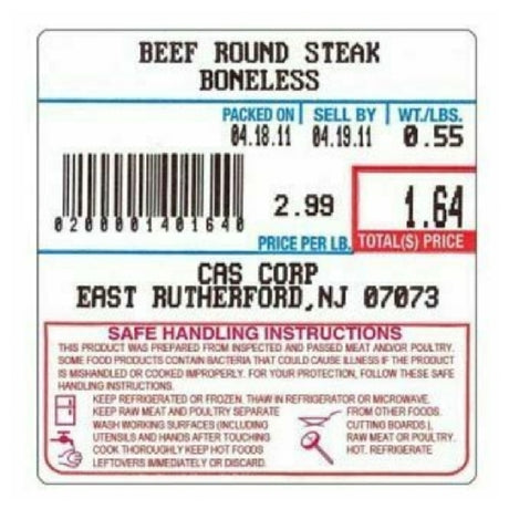 Alfa LST-8040 Label For Price-computing Scales 58mm X 60mm