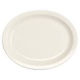Steelite HL2612 Platter 13-3/4" X 11-1/4" Narrow Rim