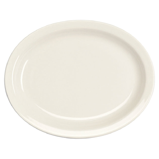Steelite HL2612 Platter 13-3/4" X 11-1/4" Narrow Rim
