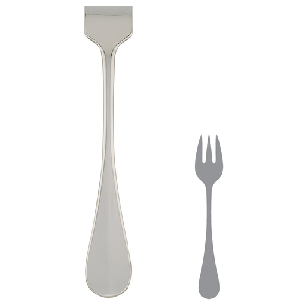 Steelite 5500J025 Oyster Fork 5-1/2" 18/10 Stainless Steel