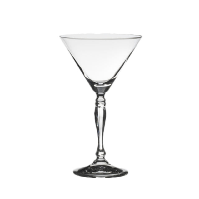 Steelite 4729K273 Martini Glass 9.25 Oz. (H 7 1/4" M 4 3/8" T 4-3/8" B 3") Vintage Stem