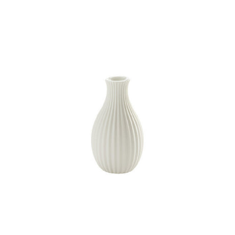 American Metalcraft BVJC4 Bud Vase Ceramic Crimped