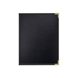 Risch SEV-3V 8.5X11 Seville Hardback Antibacterial/antimicrobial Faux-leather Menu Cover (specify Color)