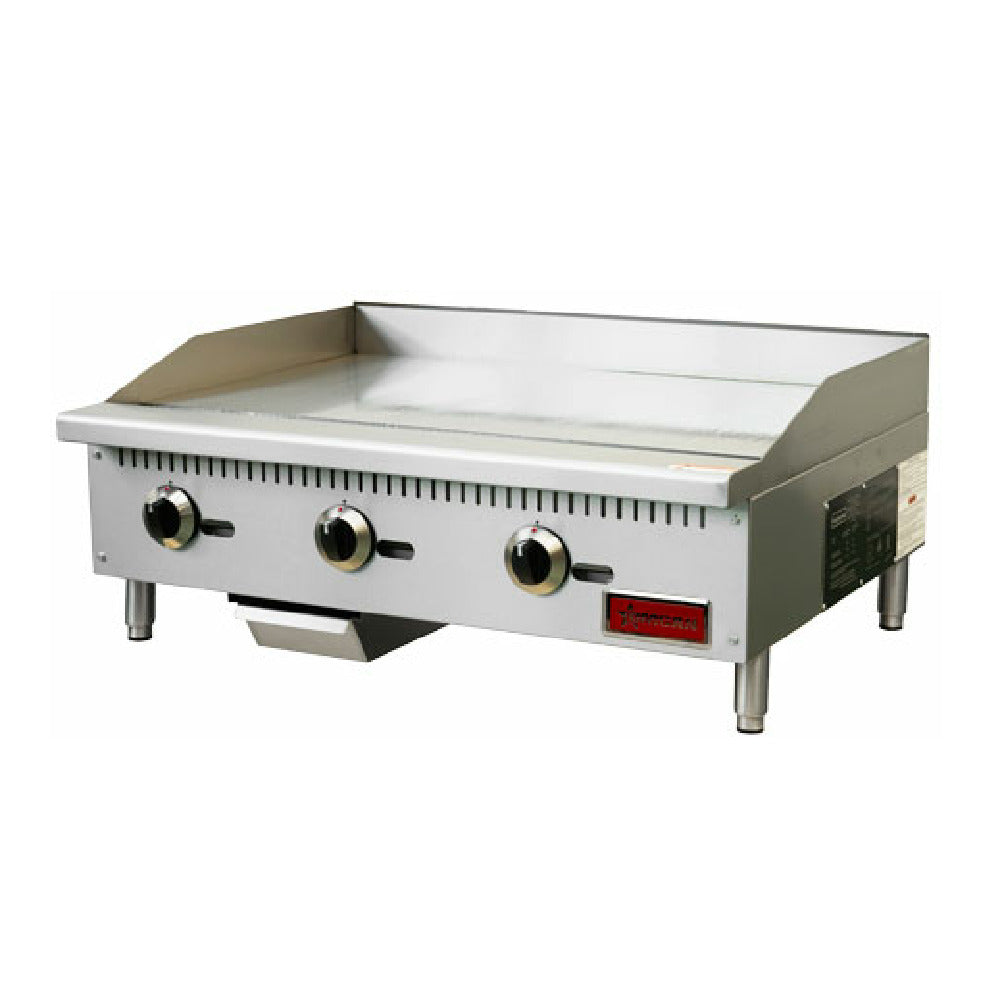 Omcan 47375 (CE-CN-G36-M) 36" Griddle Countertop Natural Gas