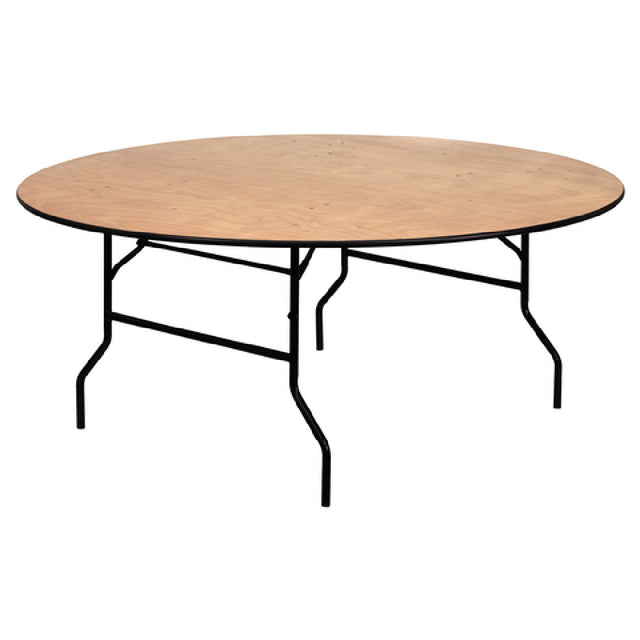 Flash Furniture YT-WRFT72-TBL-GG Folding Banquet Table 72" Dia. X 30"H Seats Up To 10 Adults