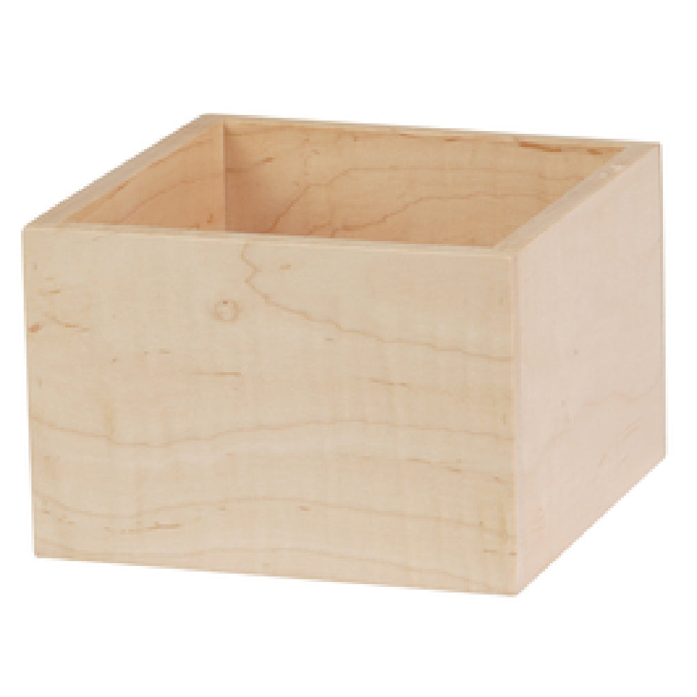 Cal Mil 22313-4-71 Blonde Box 6" X 6" X 4" Square