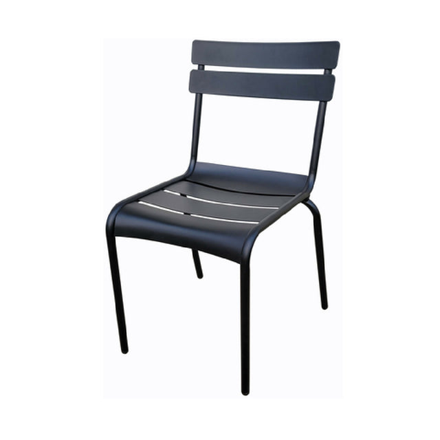 Plantation Prestige Commercial Furniture 2020700-04 Montana Side Chair Stackable Designed For Outdoor/indoor Use