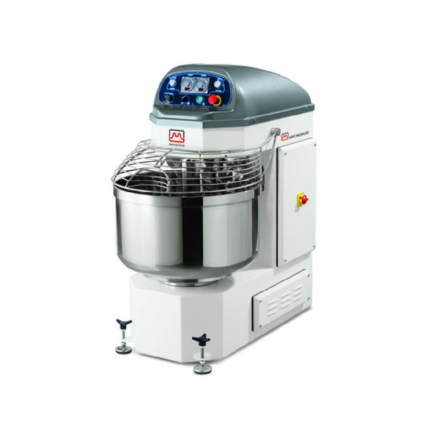 AMPTO SP80 Mecnosud Spiral Dough Mixer (2) Speed Hook And Bowl 117 Lb. Flour Capacity