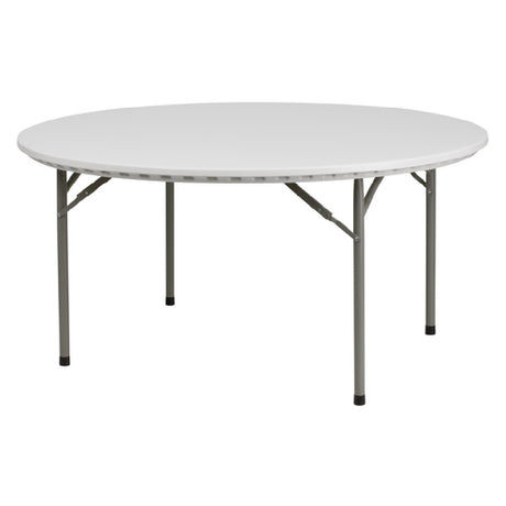 Flash Furniture RB-60R-GG Folding Table 60" Dia. X 29"H Seats Up To 8 Adults