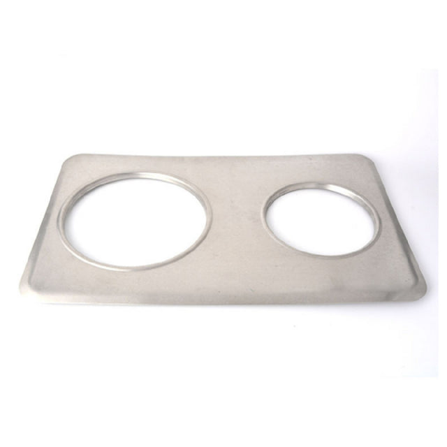 Omcan 44852 (44852) Adapter Plates Inset Hole Size: (1) 6-3/8" Dia. & (1) 8-3/8"dia.