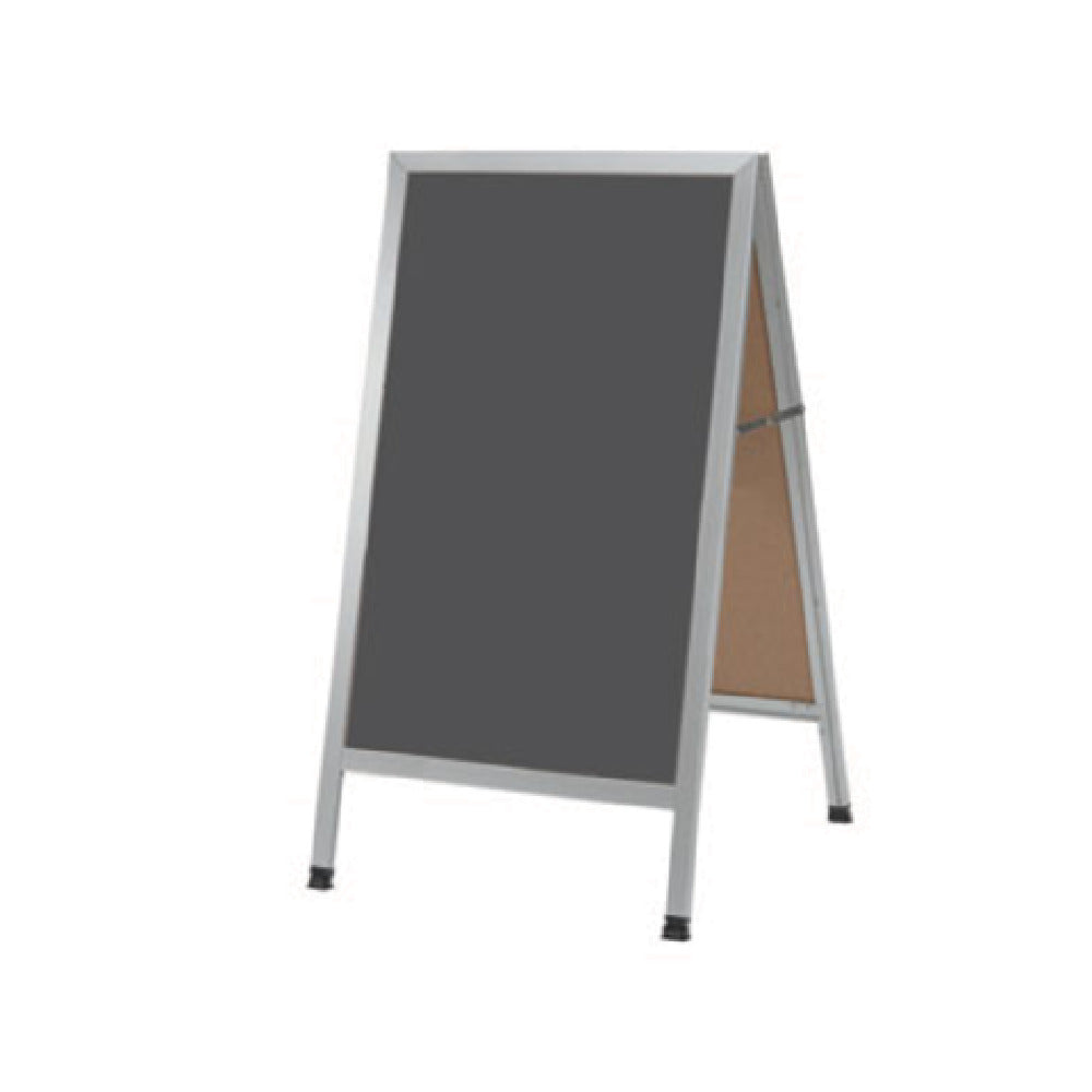 Aarco AA-1SS Sidewalk Chalkboard 24"W X 42"H Slate Porcelain Board