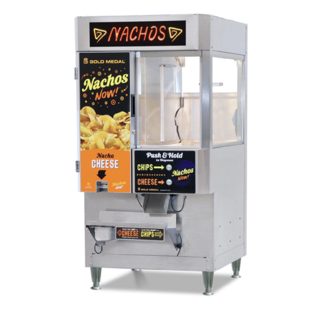 Gold Medal 2781-00-000 - Nachos Now™ Nachos & Nacho Cheese Dispenser, Front Counter