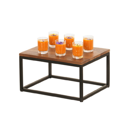 Cal Mil 23853-6-13 Riser 10"W X 12"D X 6"H Black Powder-coated Metal