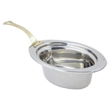 Bon Chef 5403HL - Food Pan, Full Oval, 3-3/4 Qt. (120 Oz.) Capacity