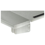 Duke PR-2 Tray Shelves Set Of (2) 7" Wide Solid Stainless Steel On Drop Brackets
