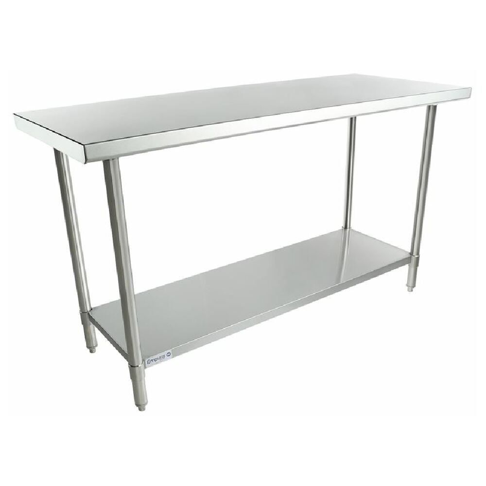 Empura Stainless SWT2460 Empura SUPER DUTY Work Table 24" X 60" No Backsplash