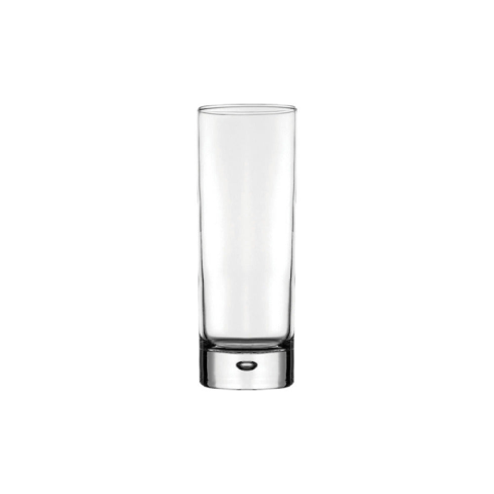 Steelite P42815 Tall Hiball Glass 10.0 Oz. (H 6-1/2" M 2-3/8" T 2-3/8" B 2") Soda Lime
