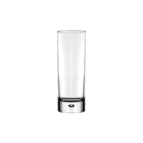 Steelite P42815 Tall Hiball Glass 10.0 Oz. (H 6-1/2" M 2-3/8" T 2-3/8" B 2") Soda Lime