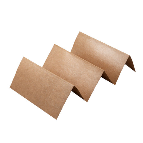 PacknWood 210TACINS3 - Taco Insert, 5.3"W X 15.4"D, (3) Tacos PE Coating On Both Sides