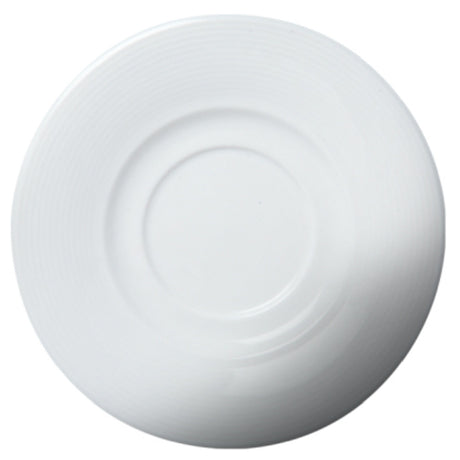 Cameo China 302-60S Royalmont Mocca Saucer 5" Dia. X 3/4"H (13 Cm X 1.8 Cm)