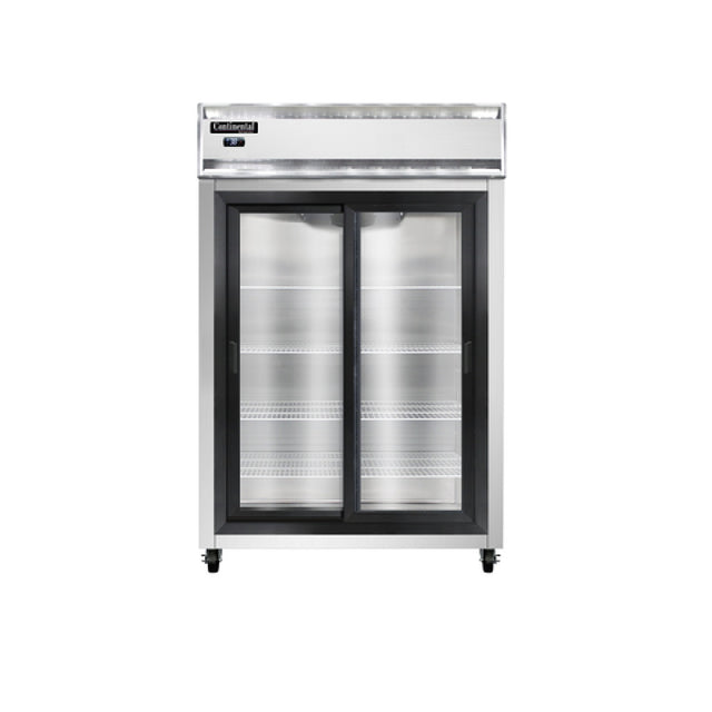 Continental Refrigerator 2RSNSSSGD Refrigerator Reach-in Display Two-section