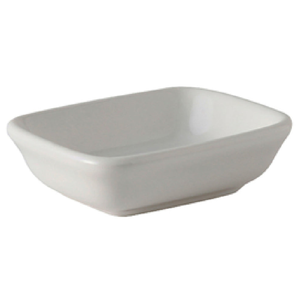 Tuxton BWZ-040B Sauce Dish 4 Oz. 4" X 3-1/8" X 1-1/8"H