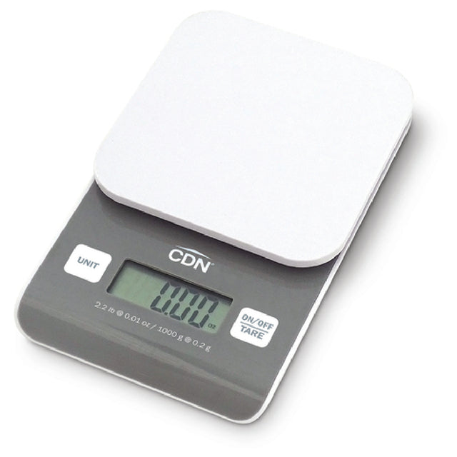 CDN SD0202 Digital Precision Scale 4-7/16"W X 7-1/8"D X 1"H 4-7/16" Square Platform