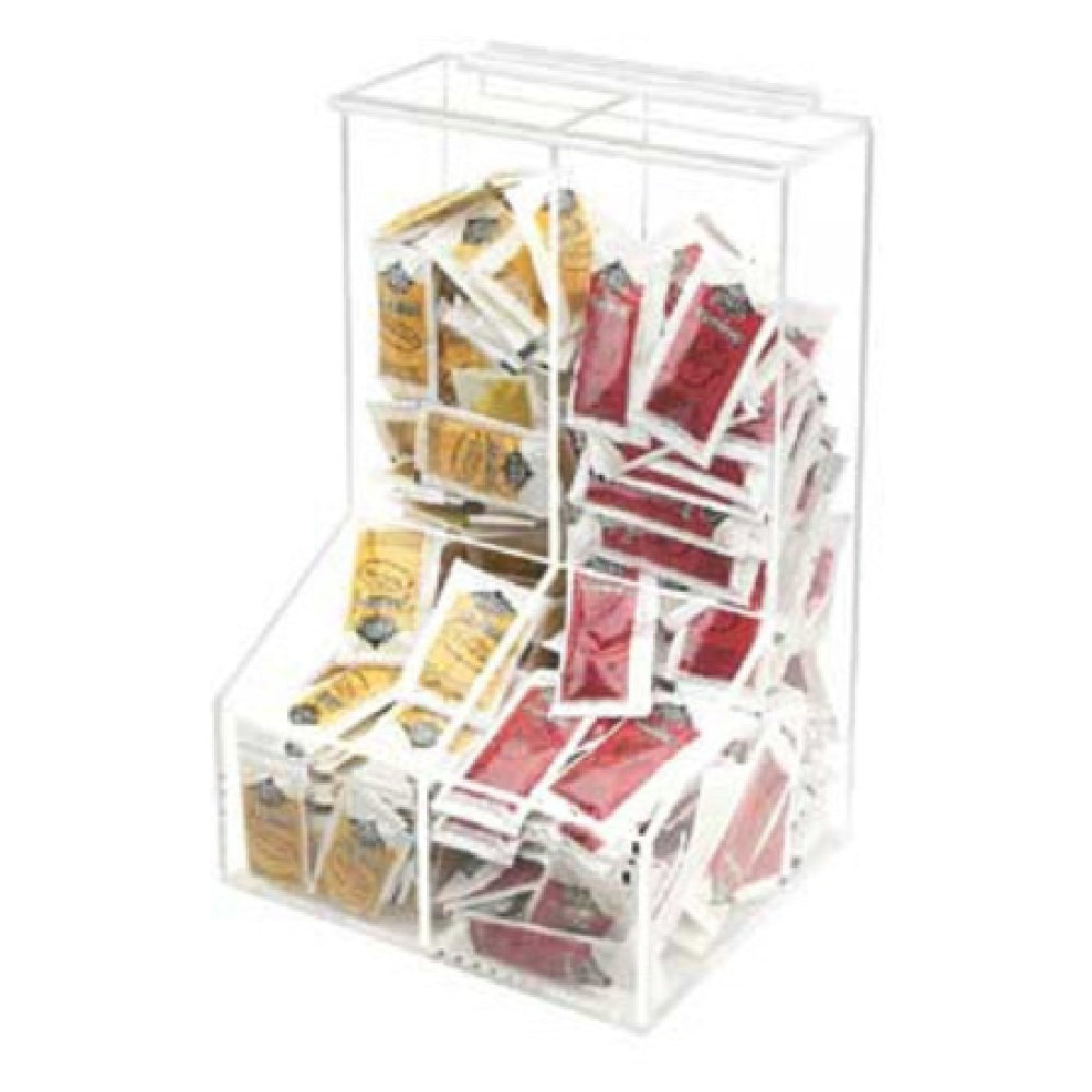 Cal Mil 925 Classic Packet Dispenser 8-1/2" X 4" X 12"H 2 Bin