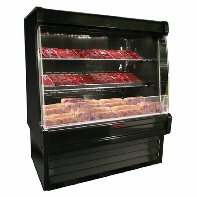 Howard-McCray R-OM35E-3L-B-LED Packaged Meats Open Merchandiser 39"W 60"H