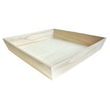 PacknWood 210WOODTRAY4040H - Noah4040H Tray, 17.9" X 17.9" X 3", Square