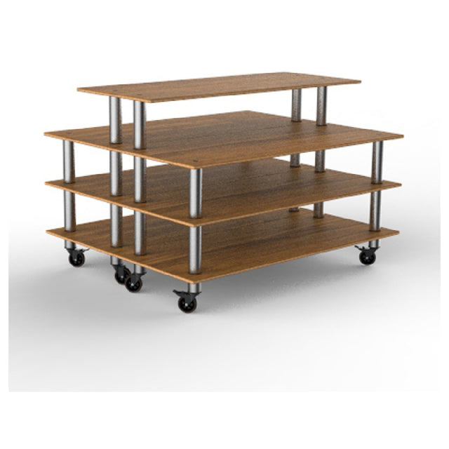 Steelite MGCMLB20BSXW Mogogo Buffet Solutions Modular Market 3-tier 71" X 59" X 47-1/2"