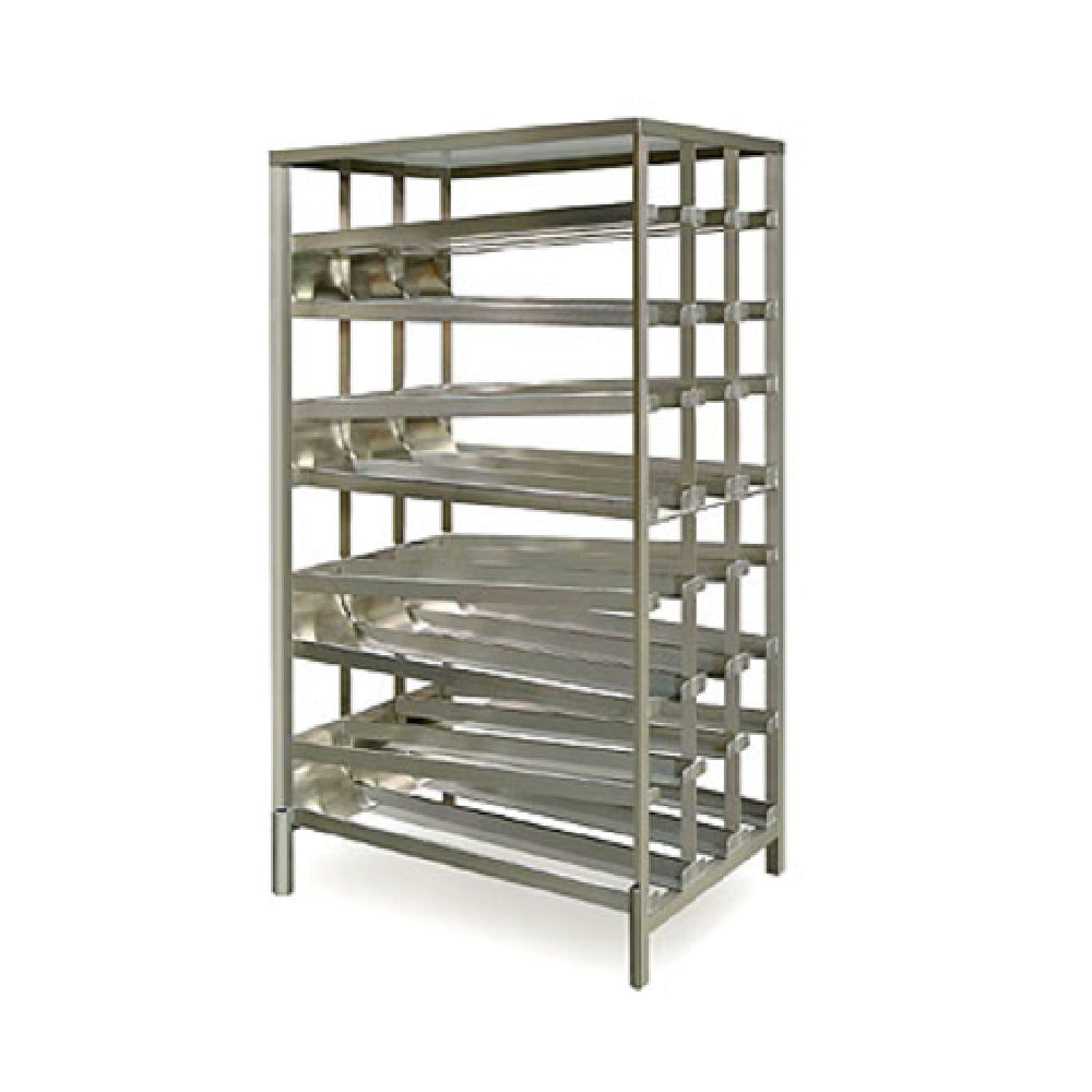 Dinex DXPCSR84 Can Rack (84) #10 Cans All Welded Aluminum