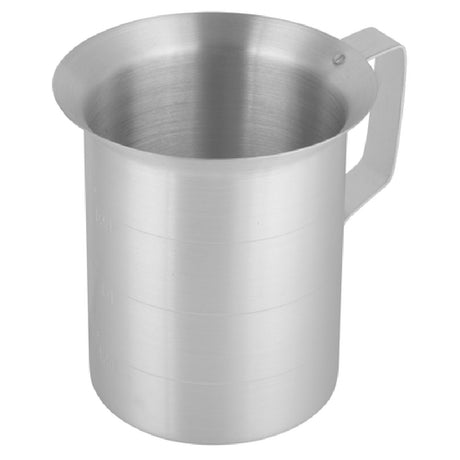 Winco AM-2 Measuring Cup 2 Qt. Capacity Aluminum