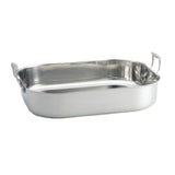 Tablecraft CW2034 Roasting Pan 11 Qt. 16-7/8" X 13-7/8" X 4-7/8"