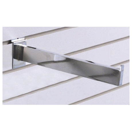 Hubert 55756 - Slatwall Faceout, 12"L, Straight Arm