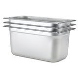 Browne Foodservice 98142 Steam Table Pan 1/4 Size 2.2 Qt.