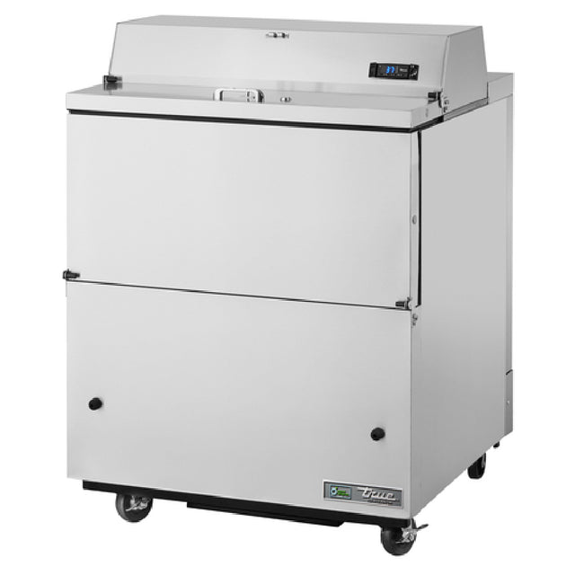 True Refrigeration TMC-34-S-SS-HC Mobile Milk Cooler Forced-air (8) 13" X 13" X 11-1/8" Crate Capacity