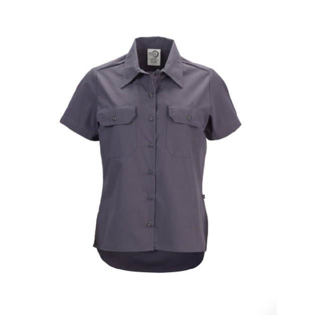 Mercer M60350GY3X - Metro Edge® Brewer/Work Shirt, Women's, (7) Traditional Buttons